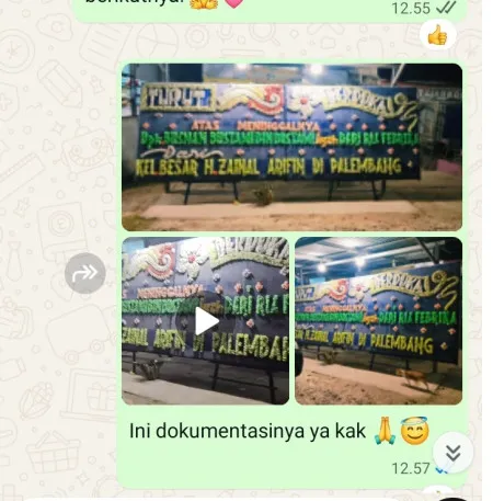 Pengiriman Papan Bunga Duka Karet Semanggi