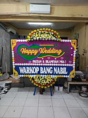 Papan Bunga di Karet Semanggi