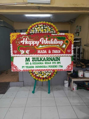 Papan Bunga di Karet Semanggi