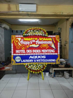 Papan Bunga di Karet Semanggi