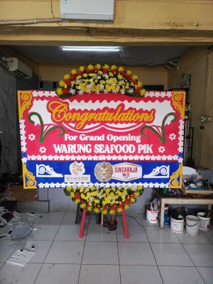 Papan Bunga di Karet Semanggi