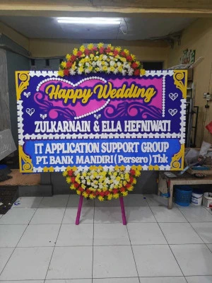 Papan Bunga di Karet Semanggi