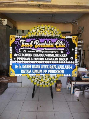 Papan Bunga di Karet Semanggi